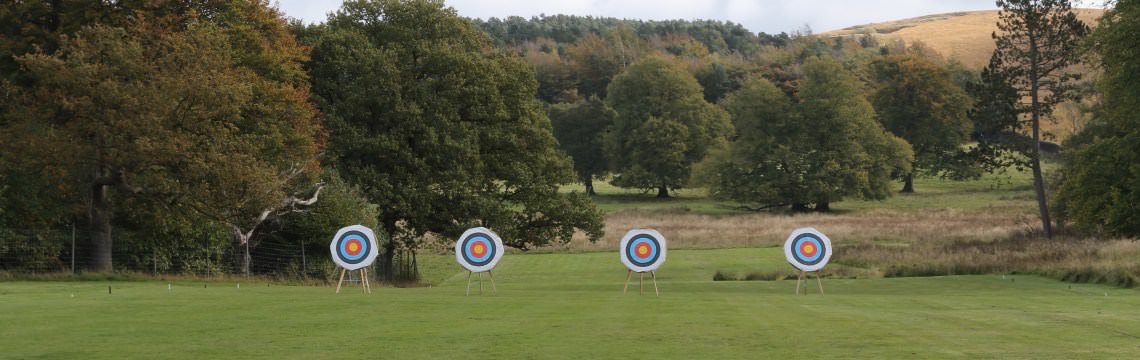 Photo of the Bowmen of Lyme grounds in autumn