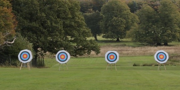 Photo of the Bowmen of Lyme grounds in autumn