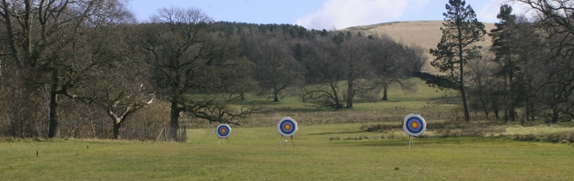 Photo of the Bowmen of Lyme grounds in spring
