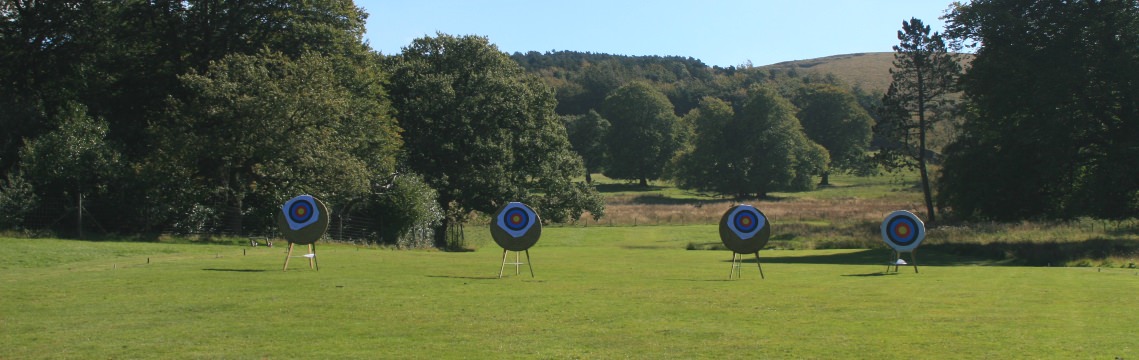 Photo of the Bowmen of Lyme grounds in summer